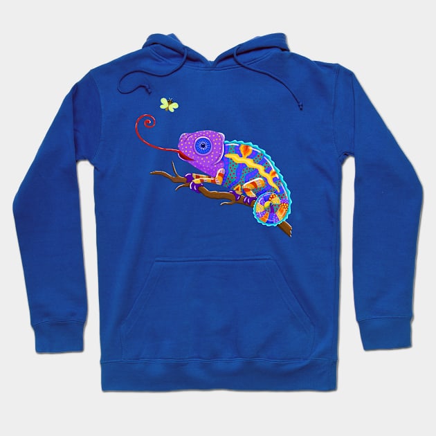 Little Chameleon Hoodie by SoozieWray